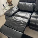 Sofa Set of two Electric leather recliners 3 seater & 2 seater