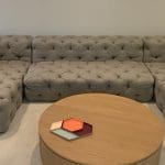 RESTORATION HARDWARE + SOHO SOFA + GREY