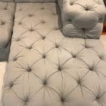 RESTORATION HARDWARE + SOHO SOFA + GREY