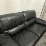 Leather Black Sofa