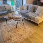 Two Wayfair White Boucle Sofas