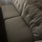 Almost brand new 3 seater couch