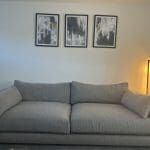 Brantwood Grey sofa x2