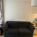 Large living room Sofa with Next Ltd fabric Dark Grey