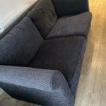 Large living room Sofa with Next Ltd fabric Dark Grey