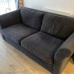 Large living room Sofa with Next Ltd fabric Dark Grey