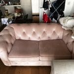 Belair Velvet 2 Seater Sofa Bed | Kidbrooke | 22 Months old