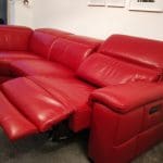 Sofology. Red Leather. Sofa.