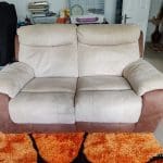 Used suede sofas