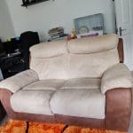 Used suede sofas