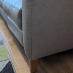 Oak Furniture Land - reclining sofa 3 seater - grey