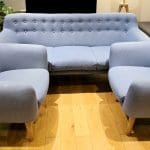 Midcentury-style Mimi sofa range at Swoon Editions