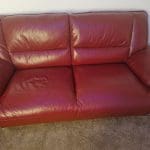 Wine 2 and 3 seater sofas