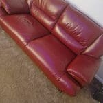 Wine 2 and 3 seater sofas