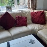 Lovelvleather corner sofa