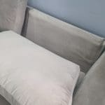 Mink Velvet Right Hand 3-4 Seater Corner Sofa