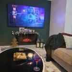 Huhe comfy beige corner sofa