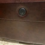 Dark Burgundy One Seater Sofa