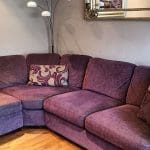 Corner Sofa from Creations. And s ivel cuddle chair