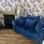 Royal Blue Sofa