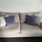 Scs Joni 3 seater & 2 seater grey sofas