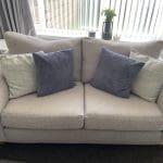 Scs Joni 3 seater & 2 seater grey sofas