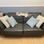 John Lewis Oslo Anthracite Sofa & Snuggler