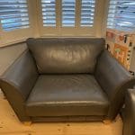 John Lewis Oslo Anthracite Sofa & Snuggler