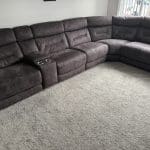 DFS Grey corner Sofa