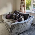 Grey 3-Seater Sofa