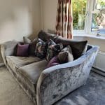 Grey 3-Seater Sofa