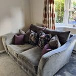 Grey 3-Seater Sofa