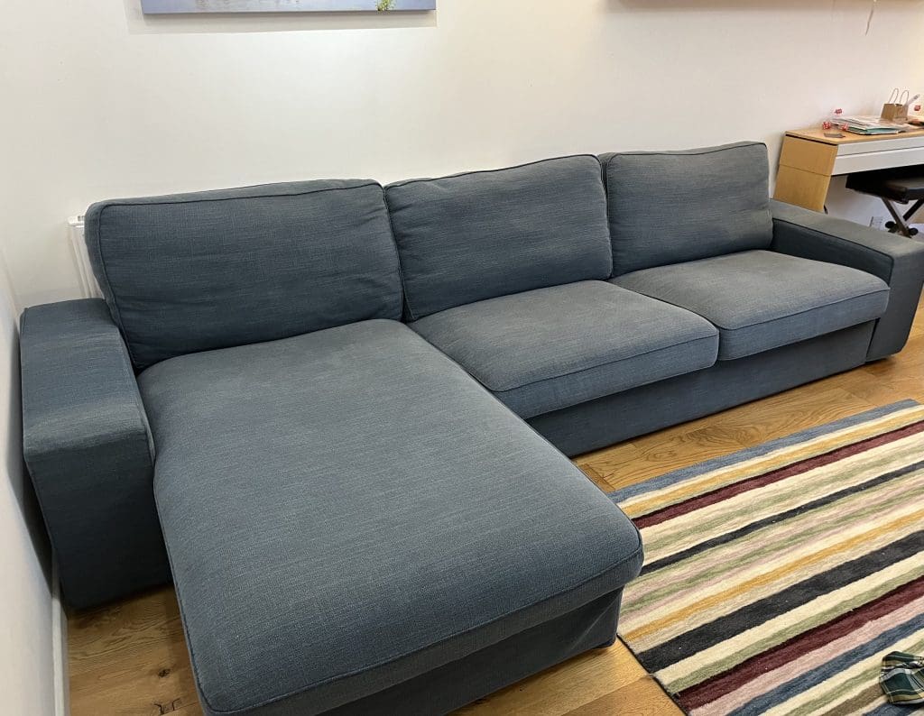 Ikea Kivik 4 Seat Sofa with Chaise – Sofalistic | The Sofa Marketplace ...