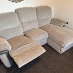 Lay Z Boy Grey recliner with chaise