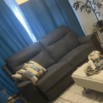 Scs Morgan electric recliner twin sofa 3 seater x2