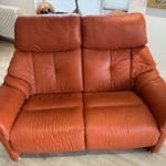 Himolla Chester 2 Seater Manual Recliner Sofa Gas Sprung