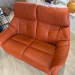 Himolla Chester 2 Seater Manual Recliner Sofa Gas Sprung