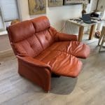 Himolla Chester 2 Seater Manual Recliner Sofa Gas Sprung