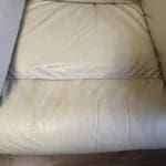 5 Seater cream color reclining sofa set - 2x2 and 1x sofa