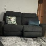 Scs Morgan electric recliner twin sofa 3 seater x2