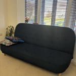 JohnLewis+ 2 Seater Sofa+ Navy Blue+ Sofa Bed