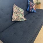 JohnLewis+ 2 Seater Sofa+ Navy Blue+ Sofa Bed