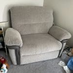 Electric recliner love chair