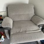 Electric recliner love chair
