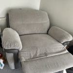 Electric recliner love chair