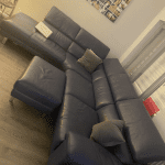 Dfs leather recliner sofa