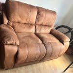 Brown leather