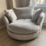 Coco Cuddle Chair and Footstool