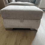 Coco Cuddle Chair and Footstool