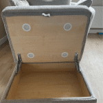 Coco Cuddle Chair and Footstool
